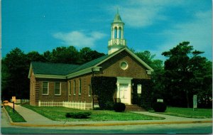 Vtg Westminster Presbyterian Church Rehoboth Beach Delaware DE Chrome Postcard