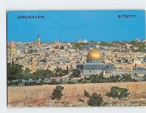 Postcard Jerusalem, Seen From Mt. Of Olives, Jerusalem, Israel