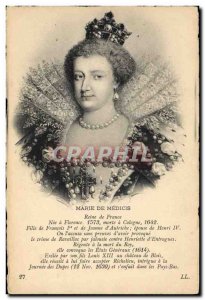 Old Postcard Marie de Medicis