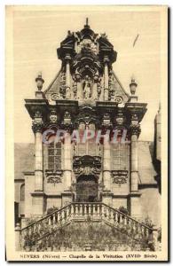 Postcard Nevers Old Chapel of the Visitation