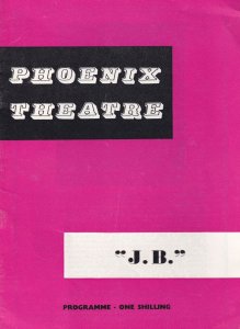 JB Donald Sinden Constance Cummings Gala Phoenix Theatre Programme