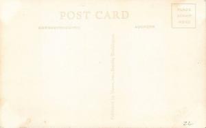 Roseburg OR Hotel Rose Gas Station Fronts Street View RPPC Postcard