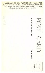 New York City Saint Patrick's Cathedral