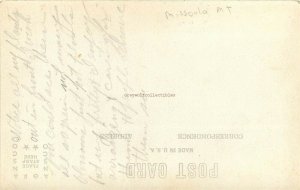 MT, Missoula, Montana, Cleaners, RPPC