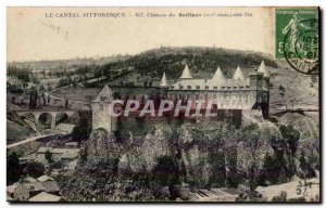 Cantal Chateau Postcard Old Hook East Coast