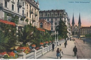 LUZERN, Switzerland, 1900-10s; Hotel Schweizerhof