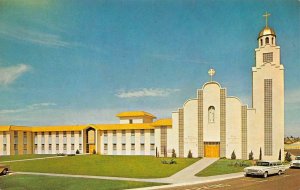 SAN DIEGO, CA California  CITADEL OF PRAYER~St Pius X Chapel~CONVENT  Postcard