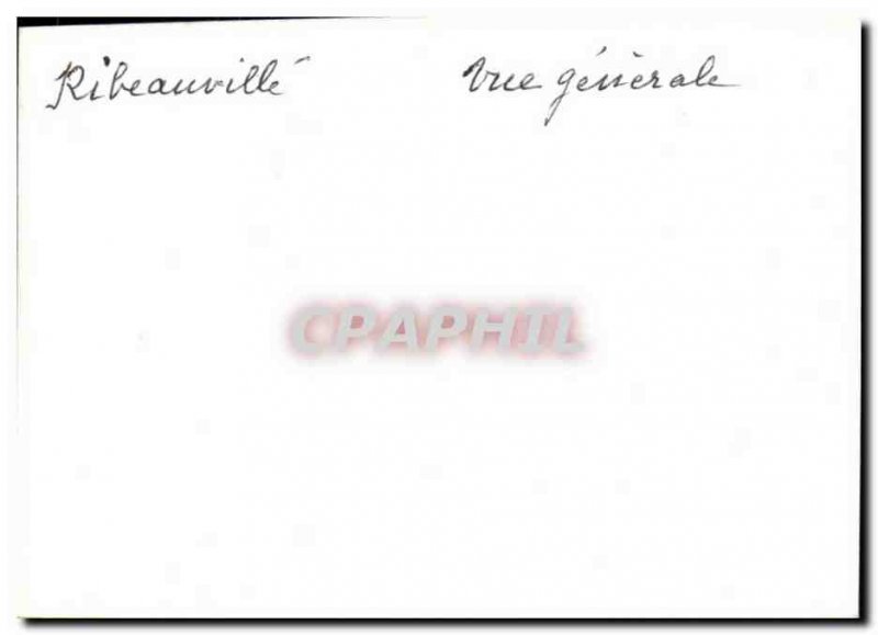 Modern Postcard Ribeauville general view