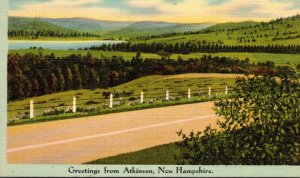 New Hampshire Greetings From Atkinson