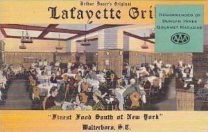 South Carolina Walterboro Lafayette Grill