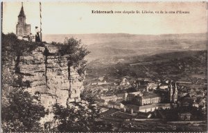 Luxembourg Echternach avec Chapelle St. Liboire Vintage Postcard C203