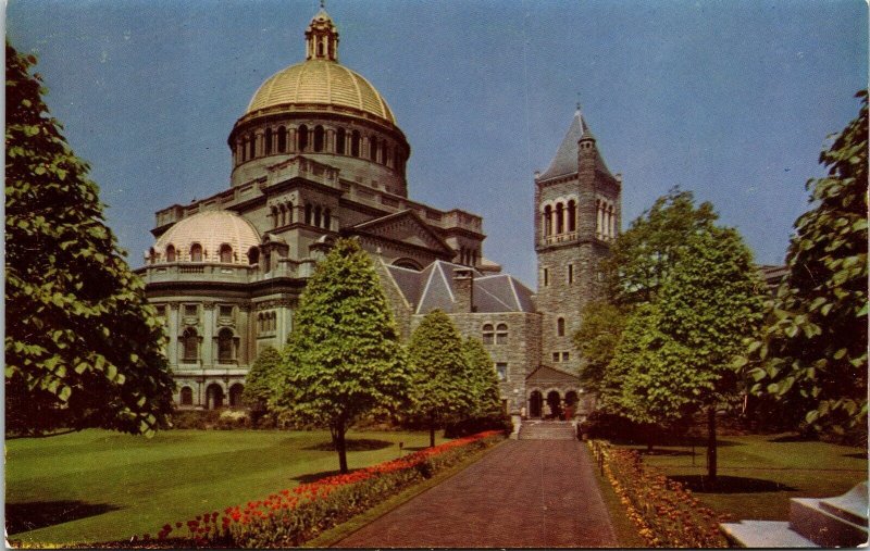 Mother Church First Church Christ Scientist Boston Massachusetts MA Postcard 