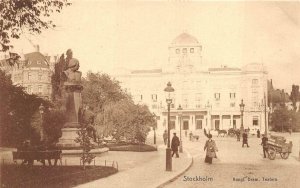 SWEDEN STOCKHOLM KUNGL DRAM TEATERN POSTCARD
