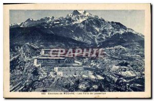 Old Postcard Around Modane forts Lesseillon