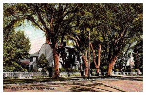 Postcard HOUSE SCENE Concord New Hampshire NH AS7585