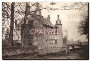 Old Postcard Flers Le Chateau