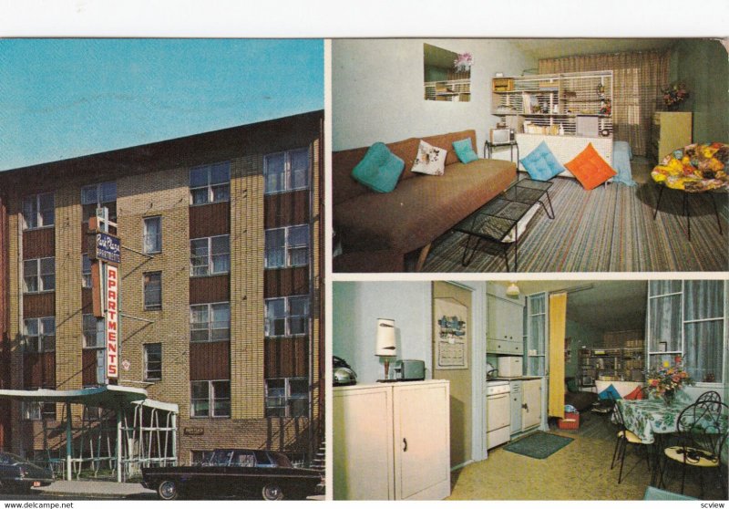 MONTREAL , Quebec , Canada , 1970 ; Park Plaza Tourist Apartments