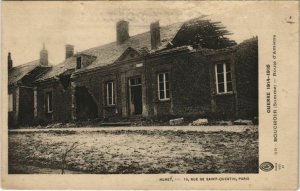 CPA Guerre 1914-1915 BOUCHOIR - Route d'AMIENS (120896)