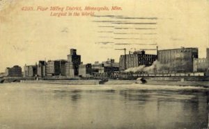 Flour Milling District in Minneapolis, Minnesota