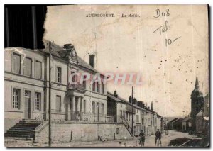 Postcard Old Autrecourt The Mayor