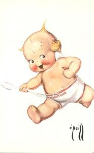 Rose O'Neill Kewpie Doll Reproduction - Marathon Runner