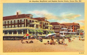 Royalton, Mayflower and Stephen Decatur Hotel Ocean City, Maryland MD