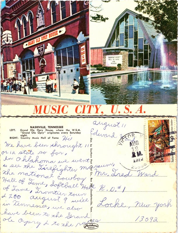 Music City, U.S.A., Nashville, Tennessee