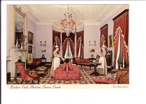 Maids in the Drawing Room, Interior, Dundurn Castle, Hamilton, Ontario, Peter...