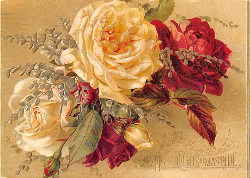 Antique Christmas Post Card Antique Christmas Post Card, 1874 To 1895