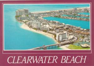 Florida Clearwater Beach Aerial View