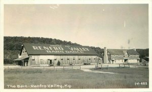 1940s The Barn Renfro Valley Kentucky #1-Y-482 RPPC Photo Postcard 20-9047