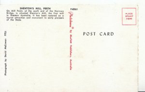 Australia Postcard - Sherton's Mill - Perth - Ref 3011A