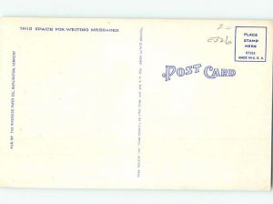 Pre-Chrome HIGH SCHOOL SCENE Barre Vermont VT AG6995@