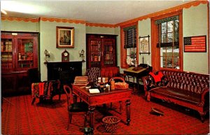 Pennsylvania Lancaster Wheatland Home Of James Buchanan The Study