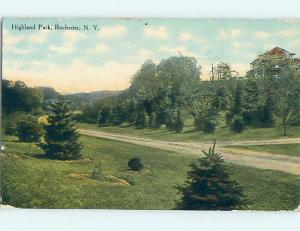 Divided-Back PARK SCENE Rochester New York NY hk7951