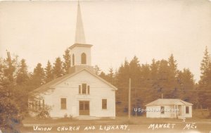 Union Church & Library - Manset, Maine ME  