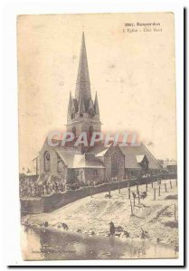rosporden Old Postcard the & # 39eglise North Coast