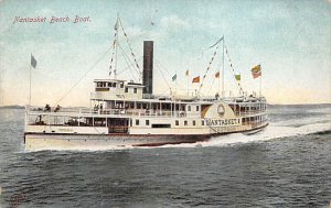 Nantasket Beach Boat Beach Steamship Ferry Boat Ship 