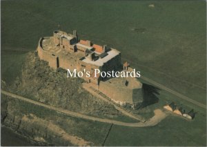 Northumberland Postcard - Aerial View of Lindisfarne Castle  SW17673