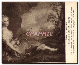 Old Postcard Musee De Versailles Jean-Marc Nattier Madame Marie Therese Louis...