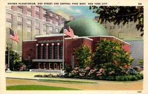 New York, New York - The Hayden Planetarium on 1st and Central Park West - 1946