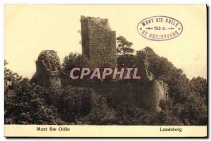 Old Postcard Mont Sainte Odile Landsberg