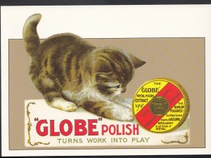 Advertising Postcard - Globe Metal Polish Series - Robert Opie Collection A7798