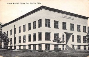 Berlin Wisconsin Frank Russel Clove Co Factory Vintage Postcard AA44030