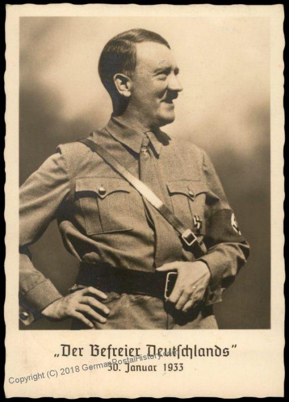 3rd Reich Germany Hitler Liberator Propaganda Hoffmann J2  RPPC Card Munic 71992