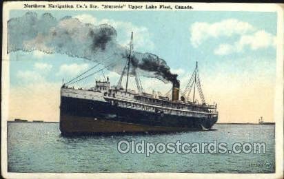 Huronic Ship 1925 