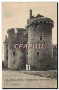 Old Postcard Presquile De Rhuys Chateau De Suscinio