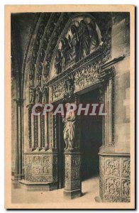 Old Postcard Paris Sainte Chapelle high Chapelle Portal