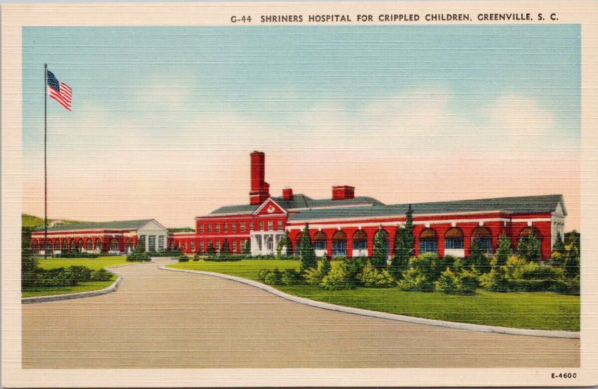 Greenville SC Shriners Hospital for Crippled Children Unused Linen
