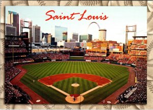 Saint Louis, MO Missouri  BUSCH STADIUM Cardinals Baseball Game  4X6 Postcard